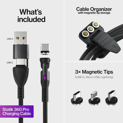🔥360 Pro Cable: 5-in-1 Universa(🚀10x Faster Than Traditional Cables)