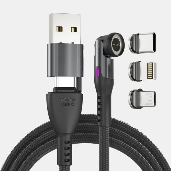 🔥360 Pro Cable: 5-in-1 Universa(🚀10x Faster Than Traditional Cables)