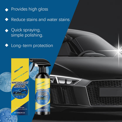 Automotive Nano Coating Repair Agent - With Dust and Water Repellent Properties - Long-lasting and Durable with Gloss, Suitable for Continuous Use