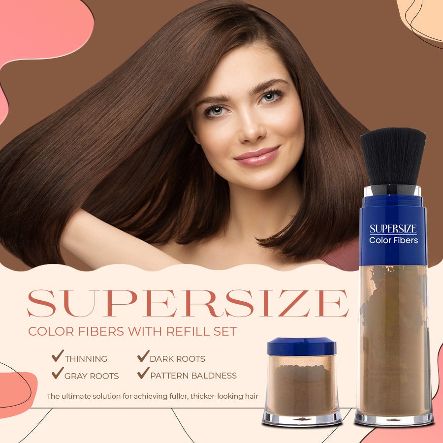 Supersize Color Fibers with Refill Set✨