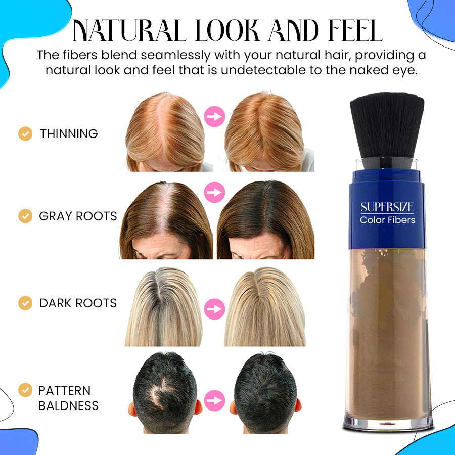 Supersize Color Fibers with Refill Set✨