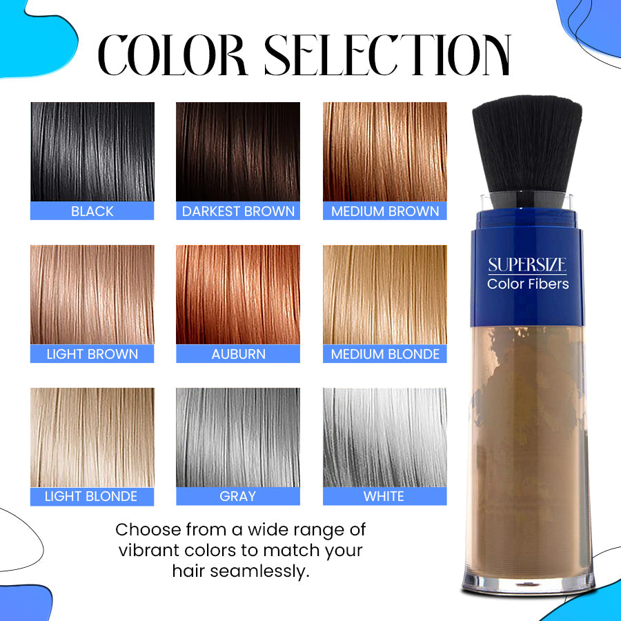 Supersize Color Fibers with Refill Set✨